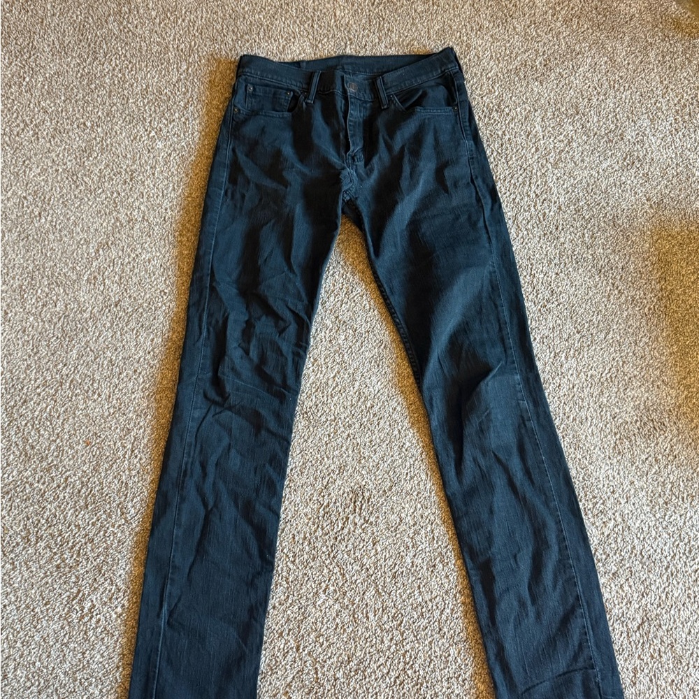 Levi's Men's Dark Gray Slim Jeans